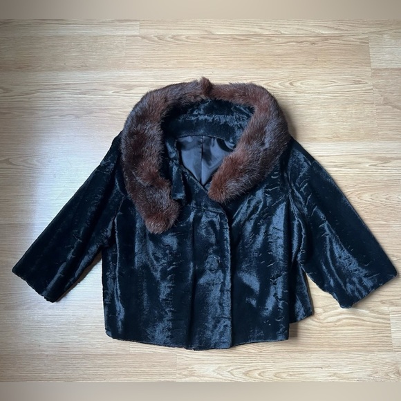 City Fur New Vintage Womens Coat - Picture 5 of 11